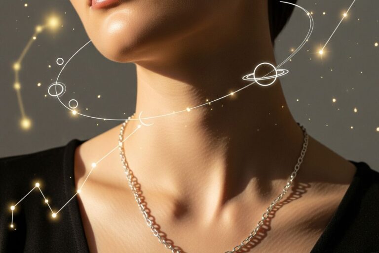 Astrological benefits of wearing a silver chain around your neck explained