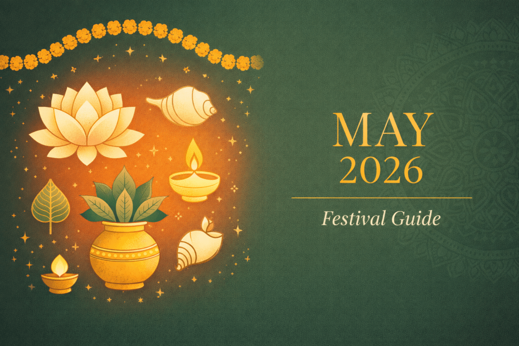 May 2026 festivals Hindu calendar important dates