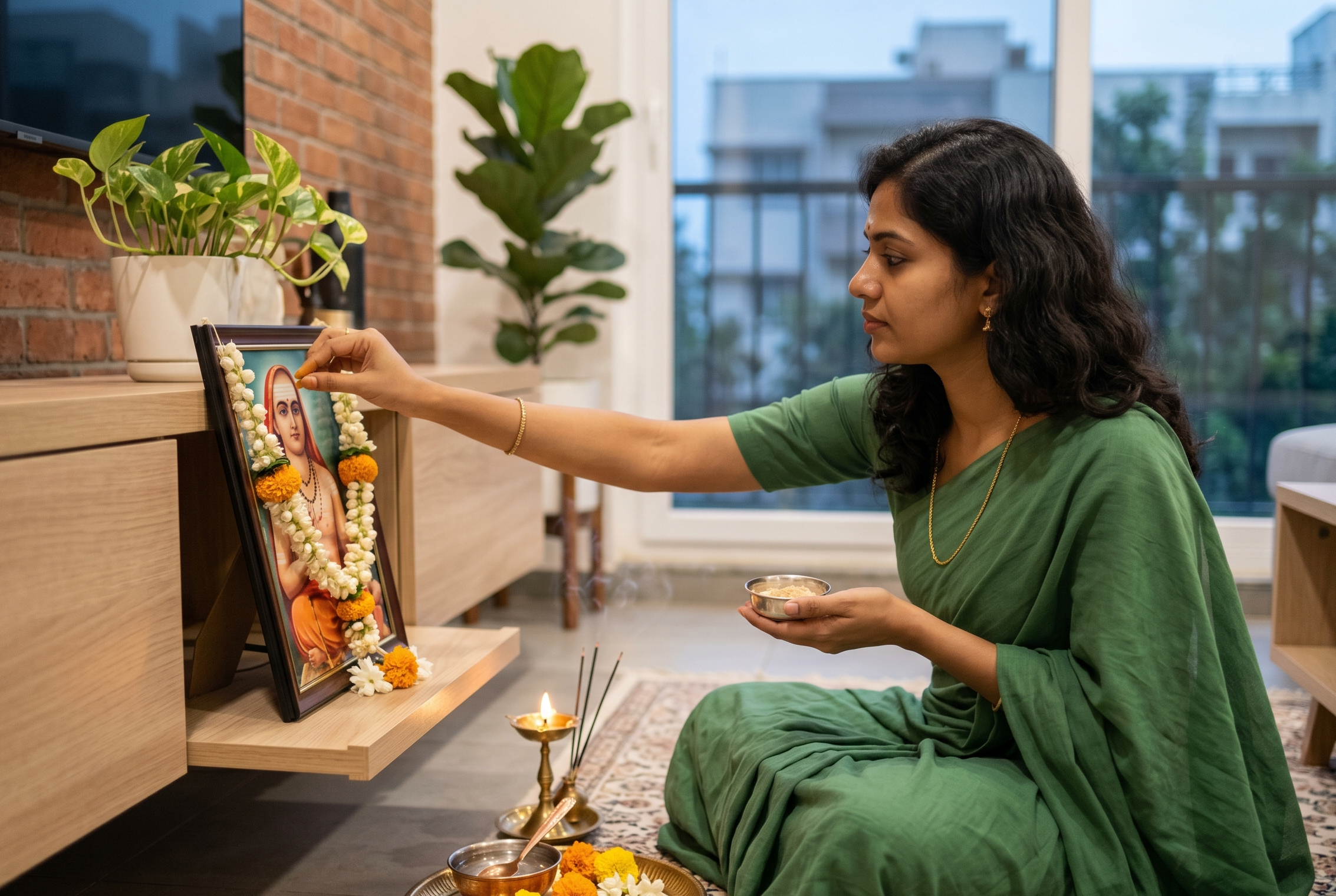 Shankaracharya Jayanti puja