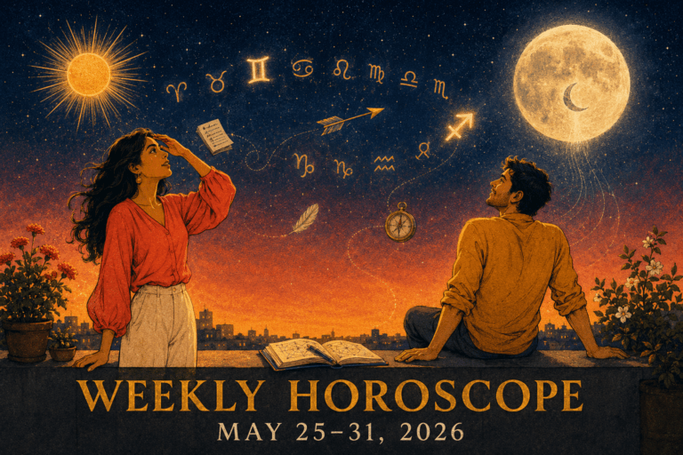Weekly Horoscope May 25-31, 2026: The Week Everything Starts Feeling Different