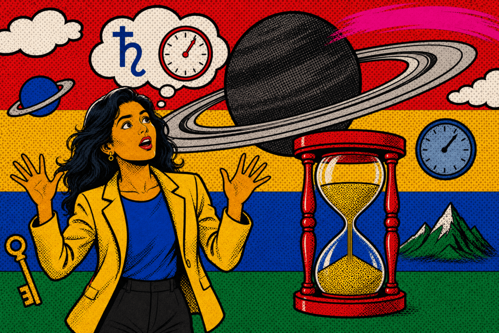 Feel Like Time Is Slipping Away? Saturn Might Be Why