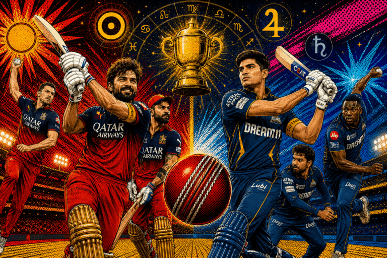 RCB vs GT IPL 2026 Final: Vedic Astrology Prediction for Sunday's Match