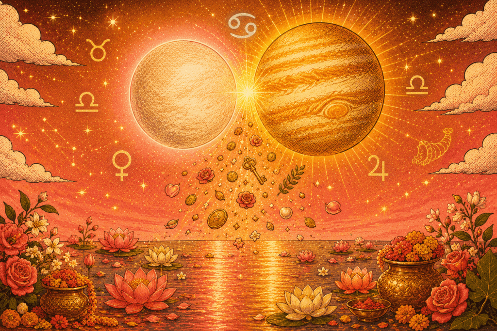 Venus Jupiter conjunction 2026 zodiac horoscope
