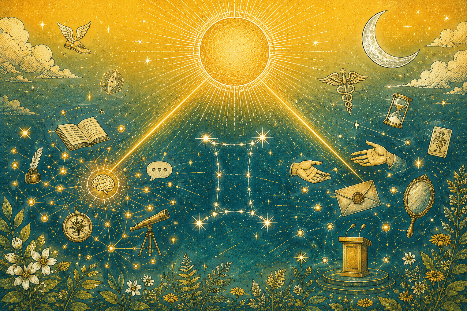 Sun in Gemini 2026 career decisions zodiac transit"