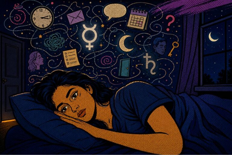 The Astrology of Insomnia: Why Your Mind Races Right Before Bed