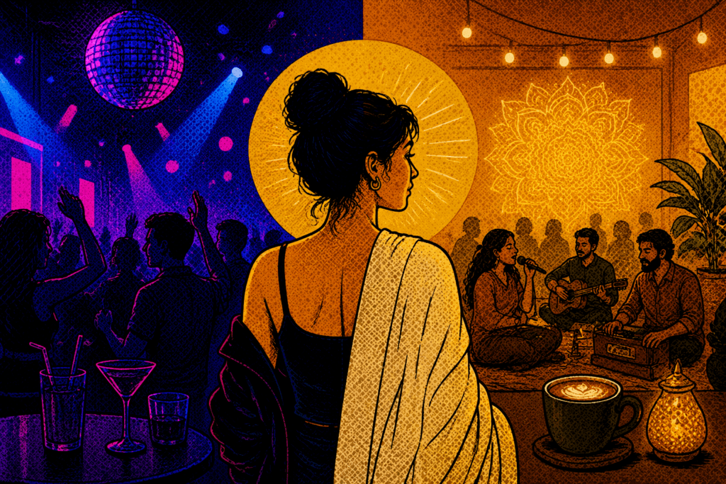 Gen Z is embracing bhajan clubbing and coffee raves