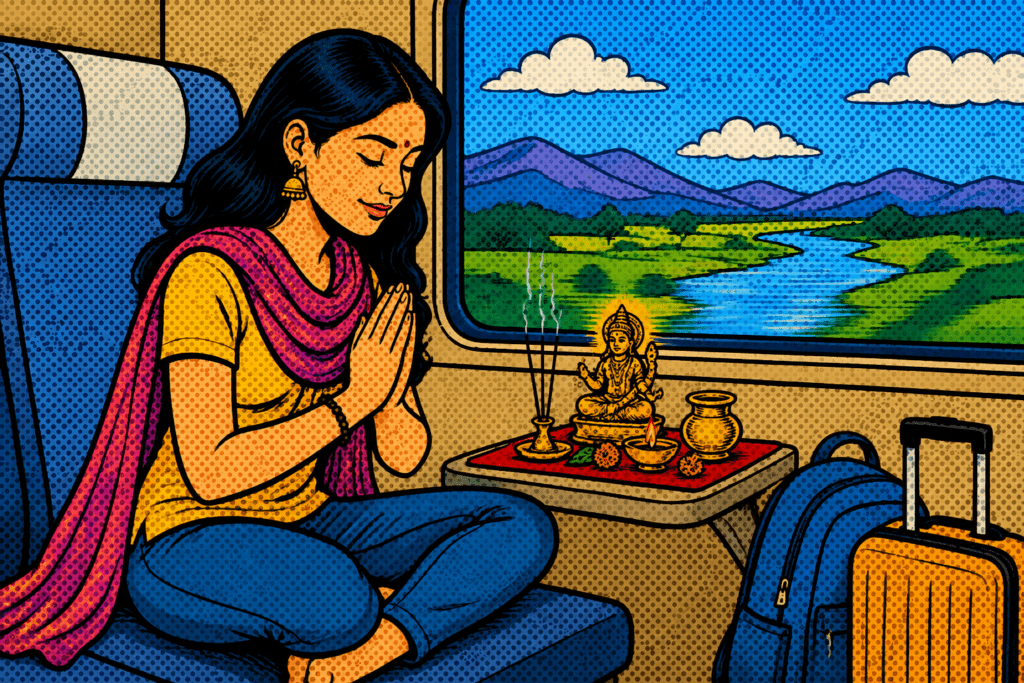 How to maintain your spiritual practice and perform puja while travelling