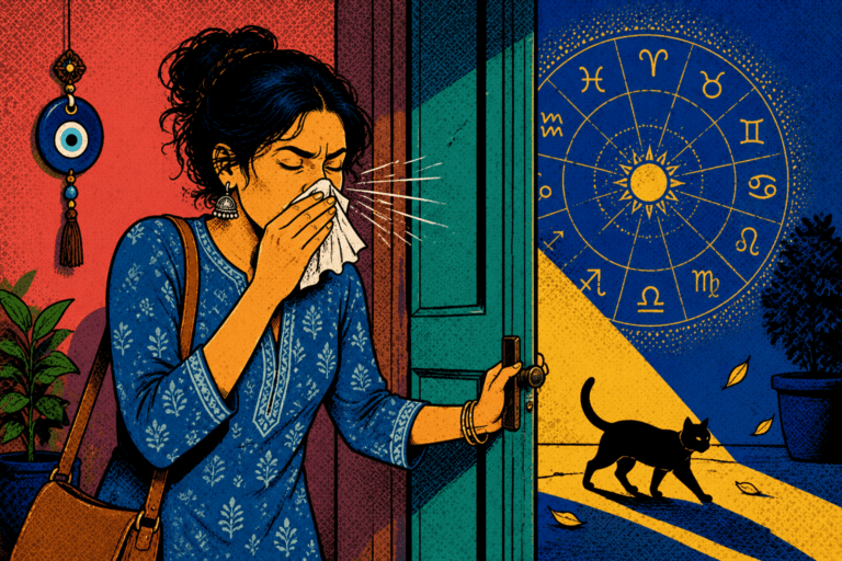 Why Is Sneezing Before Leaving Home Considered Unlucky?