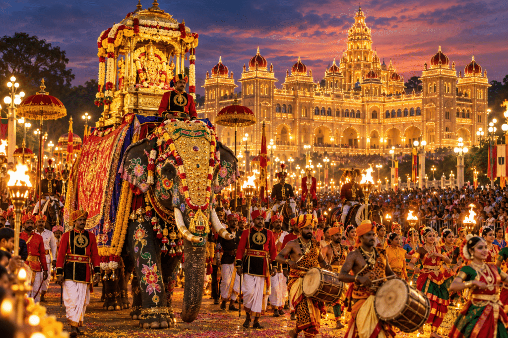 Mysore Dasara. (Image Source: ChatGPT)