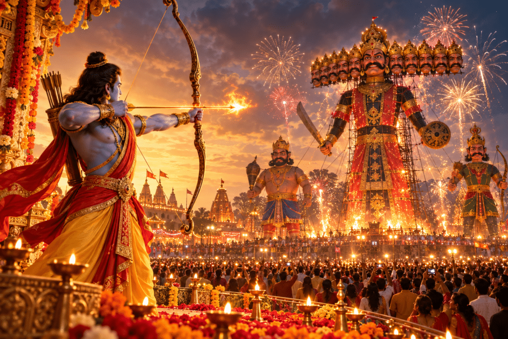 Ram and Ravan. (Image Source: ChatGPT)